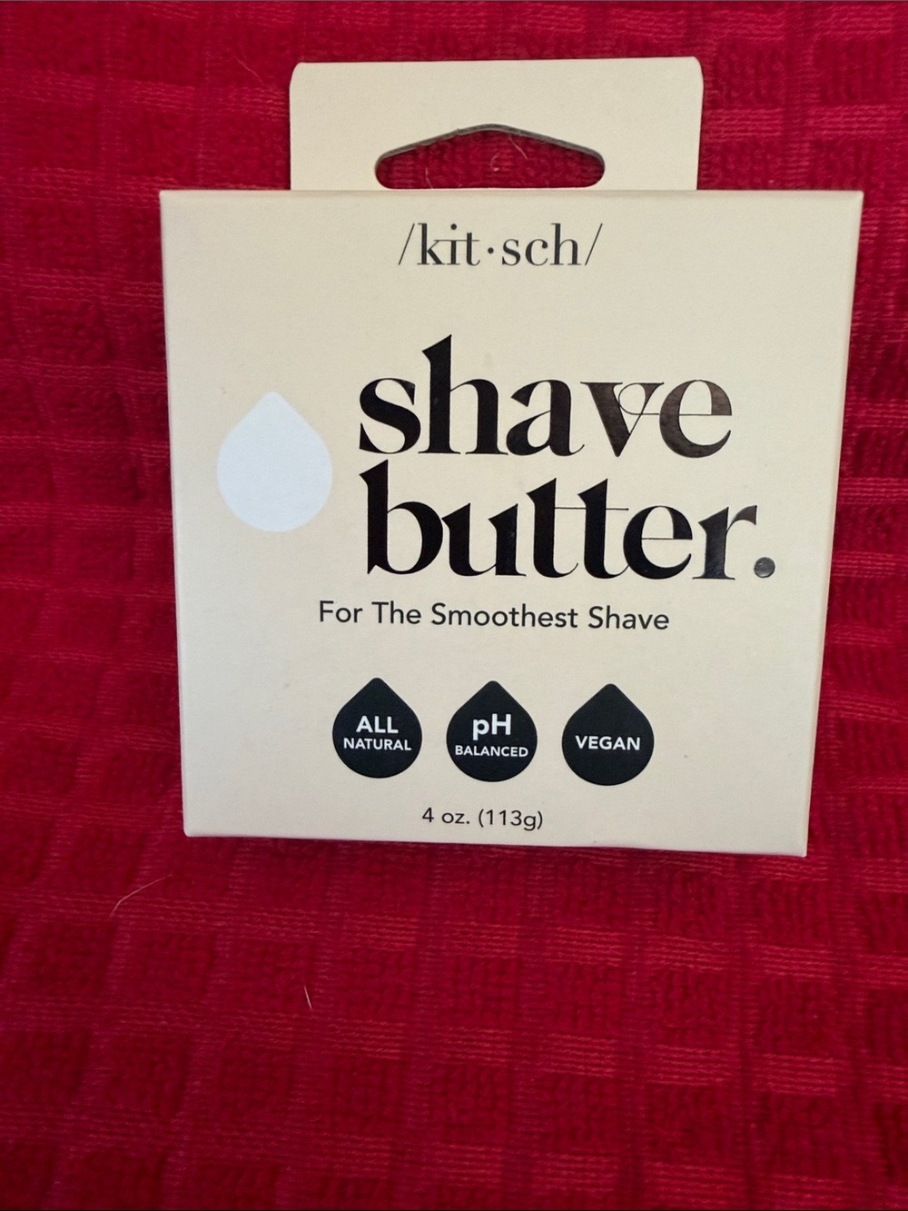 Kitsch Shave Butter - Cream Box